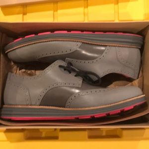 COLE HAAN LUNARGRAND WING TIP - GREY REFLECTIVE 13